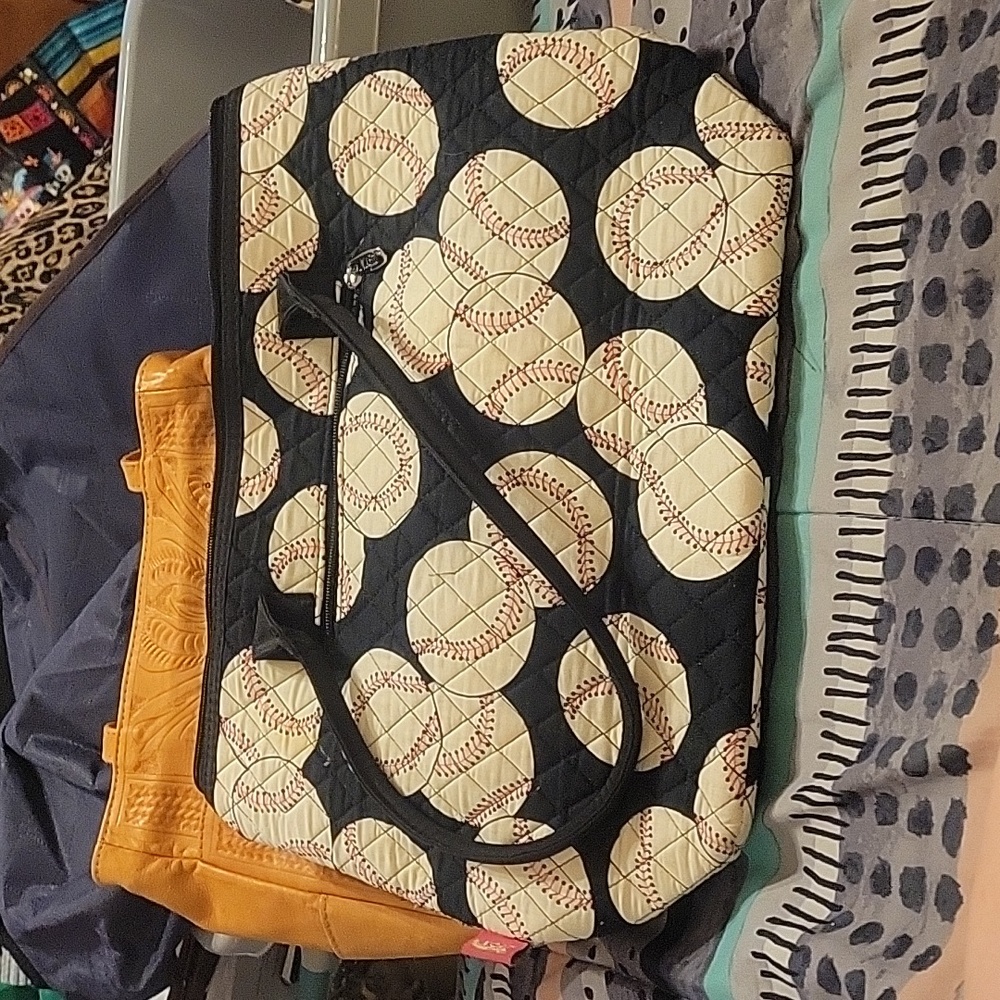 Cloth Baseball Tote - Picture 4 of 4